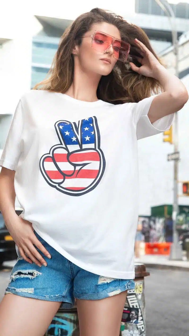 Carlos Kremmer, american flag peace sign t shirt, peace sign american flag shirt, american patriotism t-shirt, peace flag shirt, patriotic tee, american pride outfit