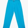 Carlos Kremmer - Ladies Blue Dressy Pant, formal pants women, dressy pant suits, womens dressy pants, dress pants for women, dressy pants, dressy pants suits for evening wear