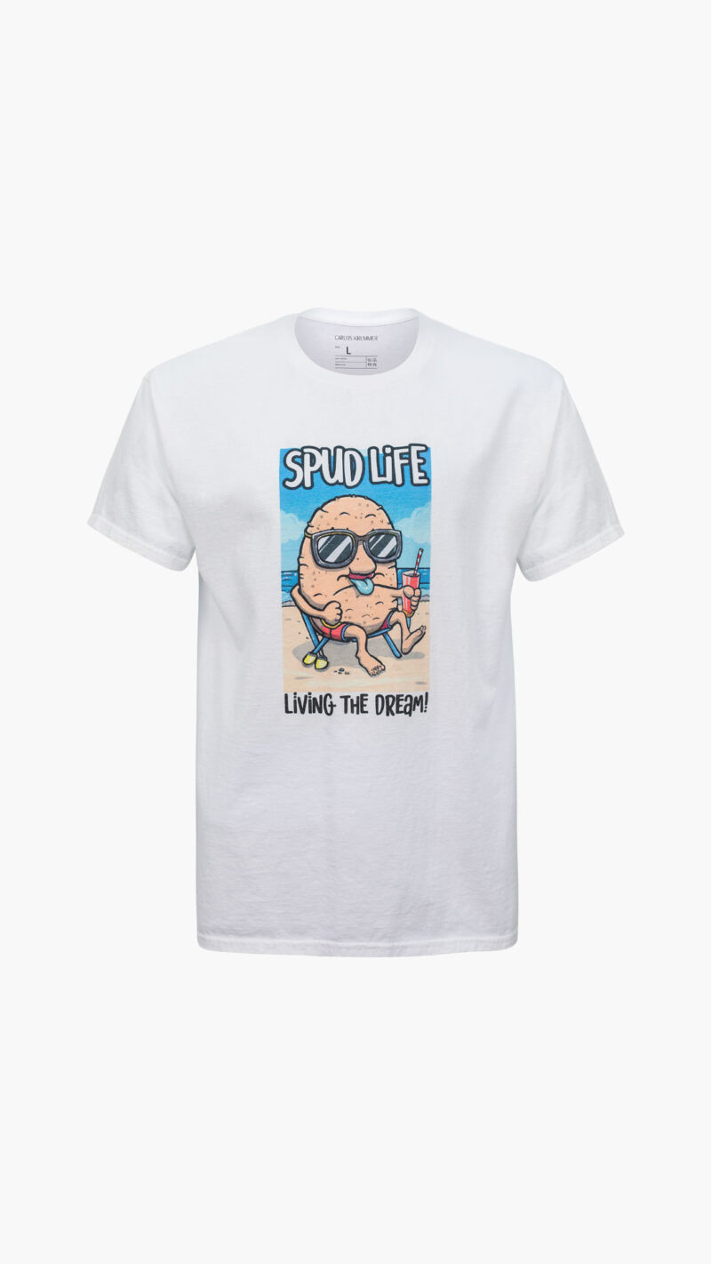 Carlos Kremmer, spud life t shirt