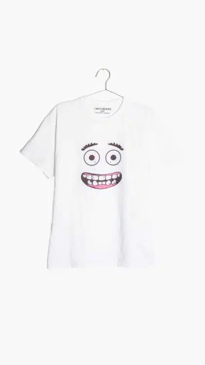 Smiley Eyes Graphic Tee by Carlos Kremmer