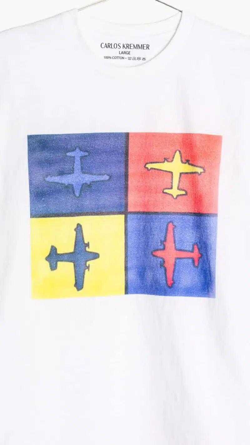 Planes Graphic Tee Artwork by Sam Wagner